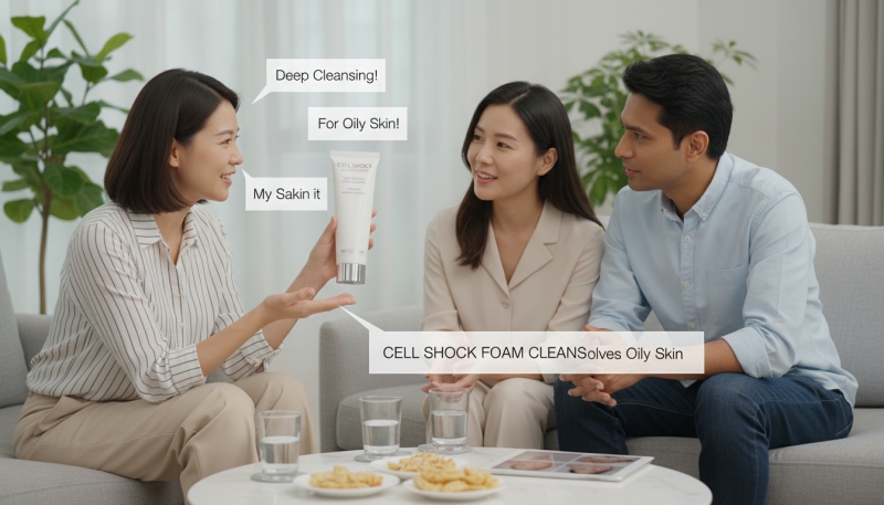 Sữa rửa mặt Swissline  Age Intelligence Skin-Refining Foam Cleanser: Sạch sâu, êm dịu cho da dầu